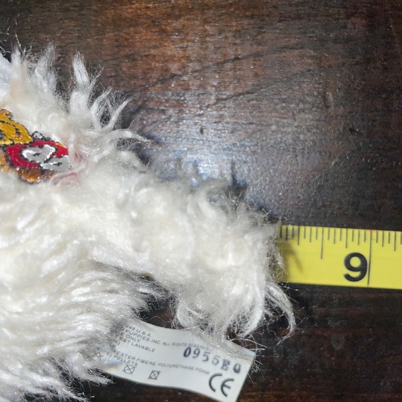 Vintage Mattel White Poodle Pound Puppies Plush Soft Toy 2004‎ - Picture 6 of 8